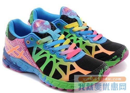 ASICS 亚瑟士 女士幻彩竞速跑鞋 GEL-Noosa Tri 9