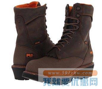 Timberland 添柏岚 PRO Rip Saw 9寸 Logger WP Steel Toe 男士工装靴