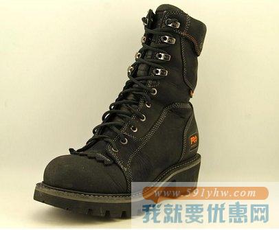 Timberland 添柏岚 PRO Rip Saw 9寸 Logger WP Steel Toe 男士工装靴