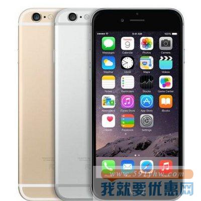 Apple苹果A1549开箱版 三色可选iPhone 6 16GB解锁版智能手机