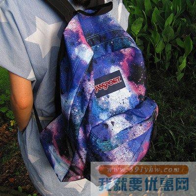杰斯伯 （JanSport） 星空/闪电可选High Stakes 双肩包