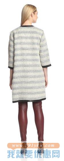 瑞贝卡·明可弗Rebecca Minkoff 羊羔毛中长款女士大衣