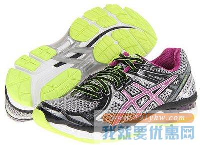 亚瑟士（ASICS）GT-2000 黑枚红色款2次顶级稳定女款跑鞋