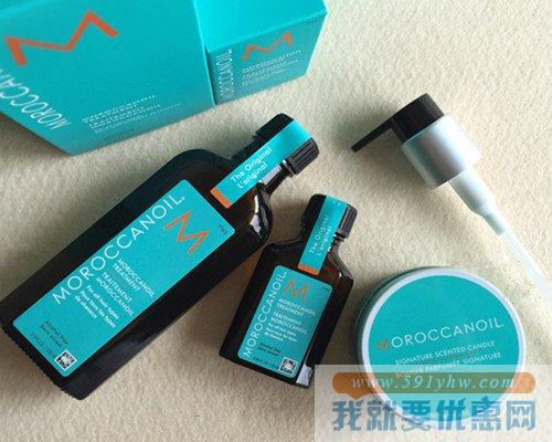 Moroccanoil护发精油 Original普通版/LIGHT版  100ml+25ml+香薰蜡烛 超值限量版香薰礼盒套装