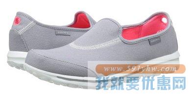 斯凯奇（Skechers ）女士时尚健步鞋PerformanceGo Walk - Extend 灰色