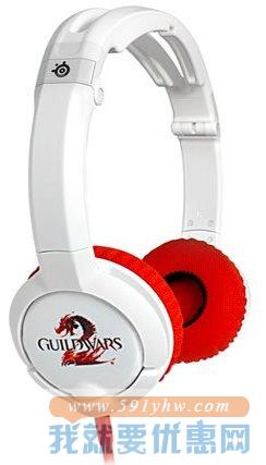 赛睿（SteelSeries）轻灵定制版游戏耳机Flux《激战2》