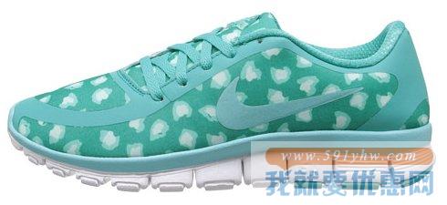 Nike耐克女士运动跑步鞋 FREE 5.0 V4  薄荷绿可选