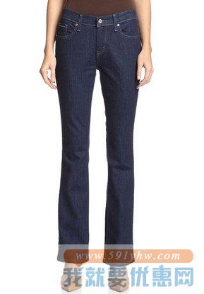 Levi's李维斯 经典款515 Bootcut 女士修身牛仔裤