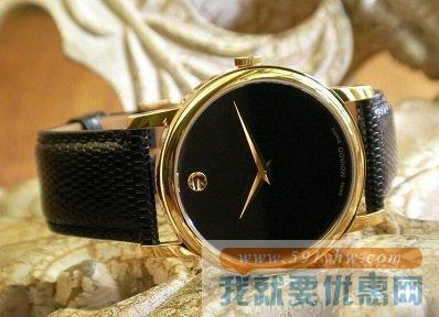 摩凡陀（Movado） Museum 情侣对表之男款 经典款2100005