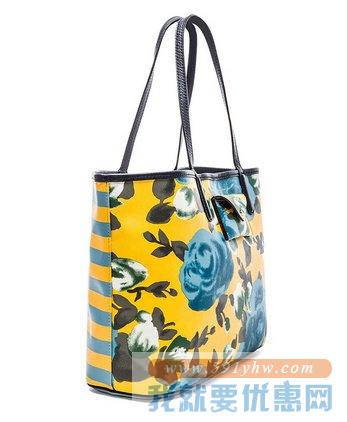 马克雅各布（Marc by Marc Jacobs）女士玫瑰花手袋 Metropolitote Jerrie Rose Tote 48