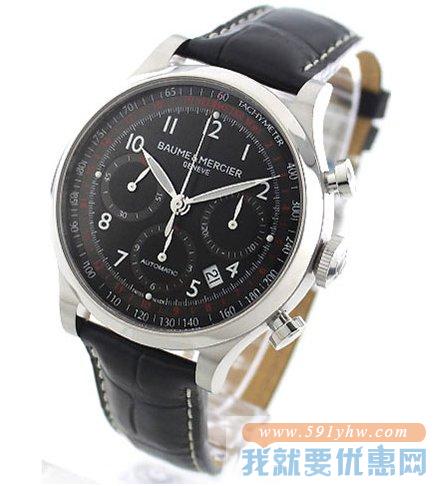 名仕（Baume & Mercier）Capeland卡普兰M0A10084男士机械表计时码表