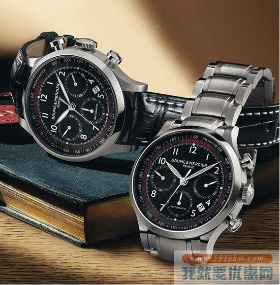 名仕（Baume & Mercier）Capeland卡普兰M0A10084男士机械表计时码表