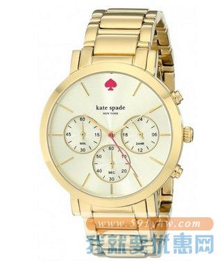 凯特丝蓓（Kate Spade）女士石英腕表Gramercy系列1YRU0715