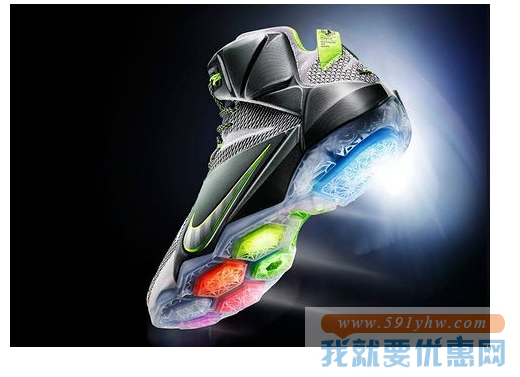 NIKE 耐克 LEBRON XII 篮球鞋（DUNK FORCE配色）