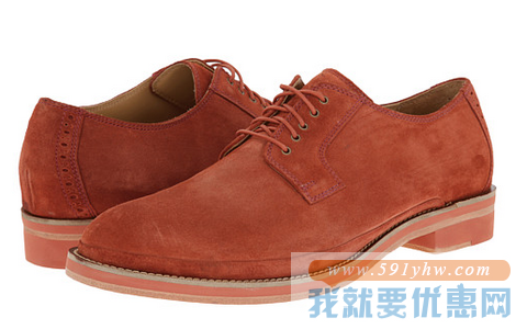 COLE HAAN South ST Plain Toe 男士真皮休闲鞋