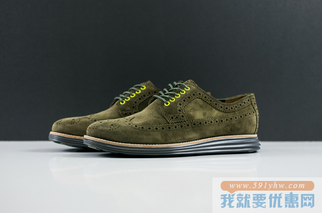 COLE HAAN Lunargrand 男士休闲皮鞋