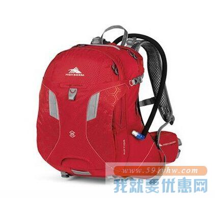 High Sierra 高山 Riptide Hydration 25L户外水袋包 骑行包