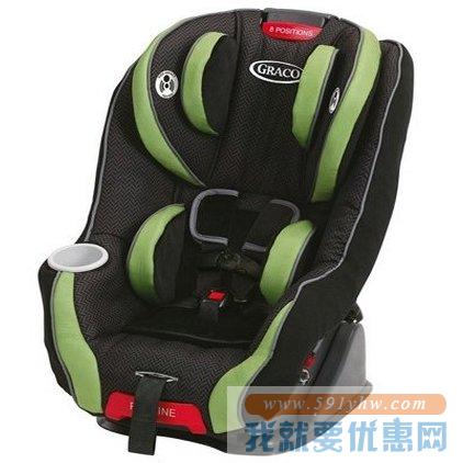 Graco葛莱My size 65 2合1双向儿童汽车安全座椅 绿色款