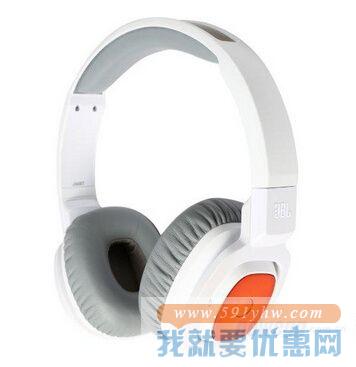 JBL J56BT 蓝牙贴耳式耳机 白色