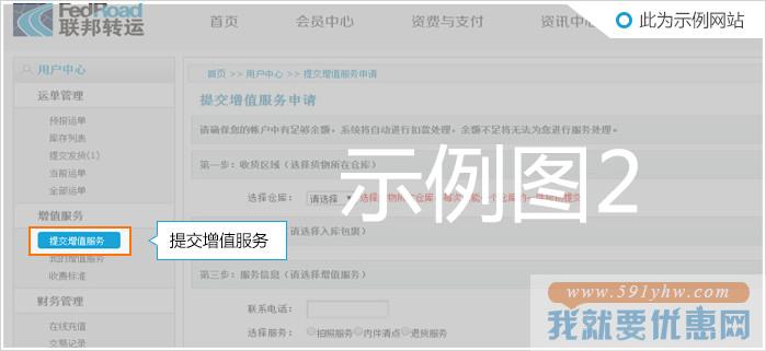 Fedex联邦快递转运