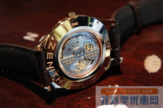 ZENITH Captain 指挥官系列 Central Second 18-2020-670-22-C498 18K玫瑰金男款机械腕表