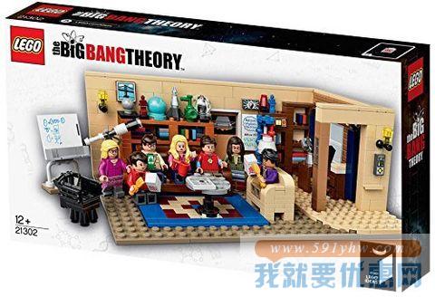 LEGO 乐高 IDEAS系列 21302 The Big Bang Theory 生活大爆炸