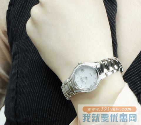 西铁城 （CITIZEN）Eco Drive EW0970-51B 女款光动能腕表