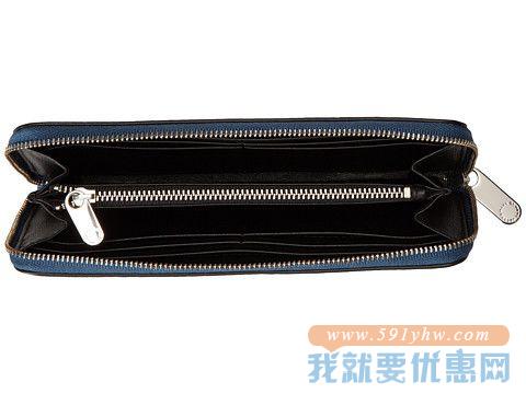 Marc by Marc Jacobs Sophisticato Ostrich Slim Zip Around 女款长版钱包