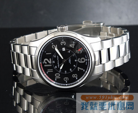 汉密尔顿（HAMILTON ） Khaki Field 卡其野战系列 H70365133 男款机械腕表