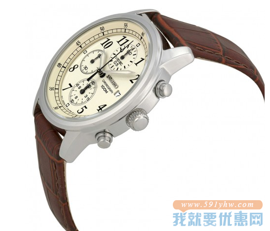 精工（SEIKO） SNDC31 Chronograph系列男款计时腕表