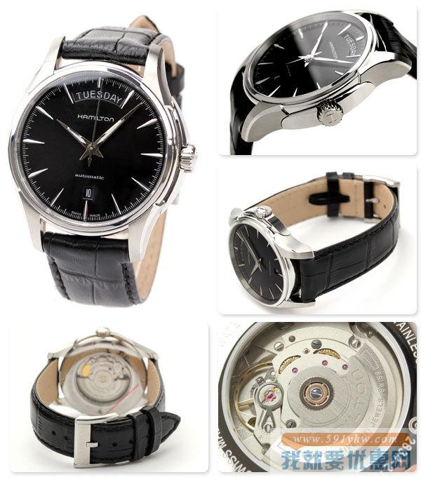 汉密尔顿（HAMILTON）Jazzmaster 爵士系列 H32505731 男款机械腕表