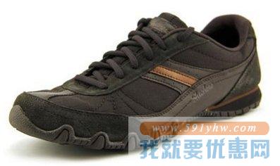 斯凯奇（SKECHERS） Bikers Abroad 女士真皮户外休闲鞋