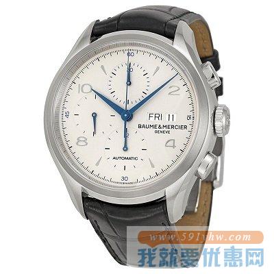 名仕（Baume & Mercier） 男士自动机械表 10123 Clifton克里顿系列