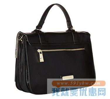 史蒂夫·马登(Steve Madden)女士经典流苏斜挎包  Blola黑色
