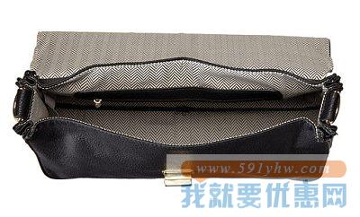 史蒂夫·马登(Steve Madden)女士经典流苏斜挎包  Blola黑色