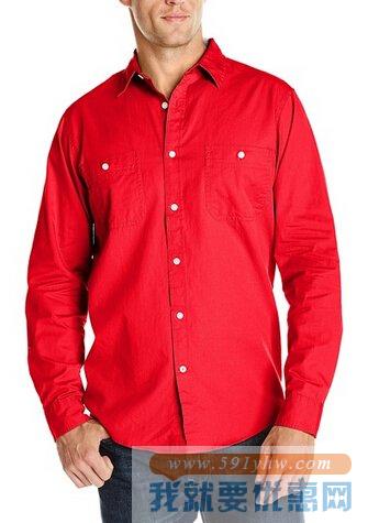 多克斯（Dockers）男士长袖休闲衬衣 两色可选