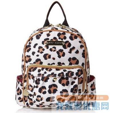 贝齐·约翰逊（Betsey Johnson）TFIG中号三色可选双肩包