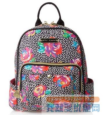 贝齐·约翰逊（Betsey Johnson）TFIG中号三色可选双肩包