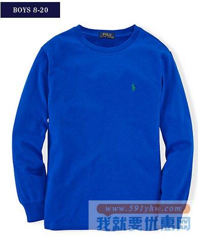拉夫劳伦（Ralph Lauren）男大童款长袖卫衣 成人可穿 多色可选