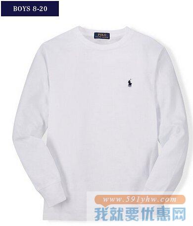 拉夫劳伦（Ralph Lauren）男大童款长袖卫衣 成人可穿 多色可选