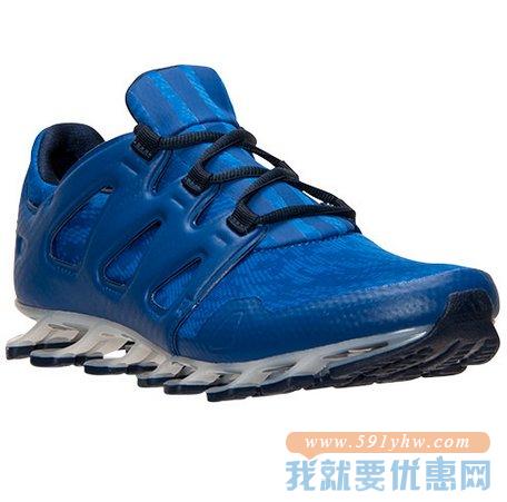 阿迪达斯（Adidas）刀锋战士系列 Springblade Pro  男士跑鞋 蓝色