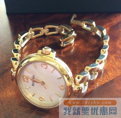 宝路华（Bulova）Fairlawn系列97L138玫瑰金女款时尚腕表