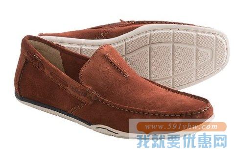 其乐（Clarks）男士一脚蹬真皮休闲鞋Rango Rumba Loafer