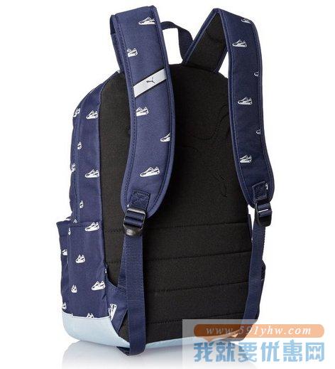 彪马（PUMA）中性时尚休闲双肩包 Archetype海军蓝