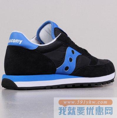 索康尼(Saucony) Original  男士运动鞋 黑蓝色
