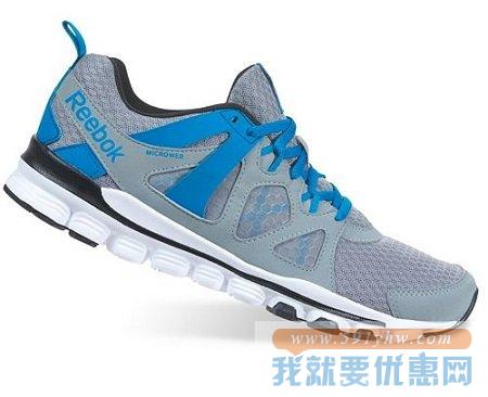 锐步（Reebok）Hexaffect Run 2.0 灰色 男士跑步鞋