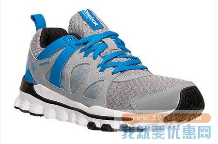 锐步（Reebok）Hexaffect Run 2.0 灰色 男士跑步鞋