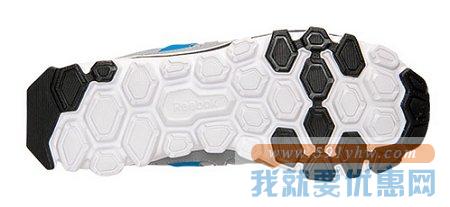 锐步（Reebok）Hexaffect Run 2.0 灰色 男士跑步鞋
