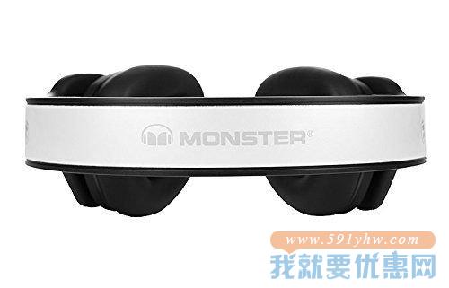 魔声（Monster）降噪耳机DNA On-Ear 白色开箱版