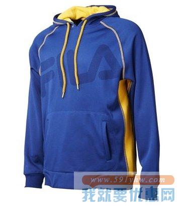 斐乐（FILA）男士连帽套头卫衣 LM153MJ2 Freestyle Pullover 多色可选